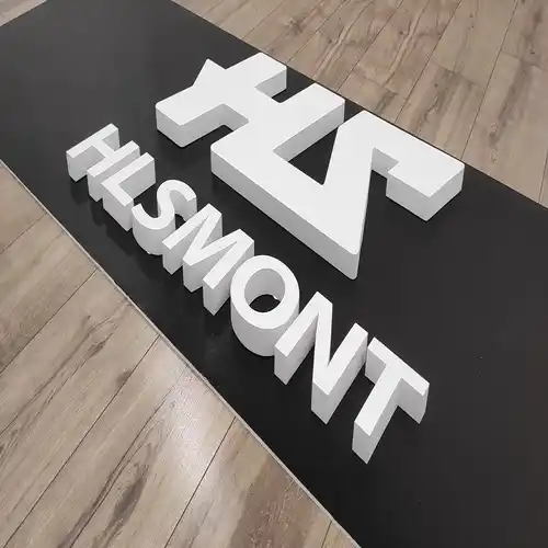 3D logo HILSMONT